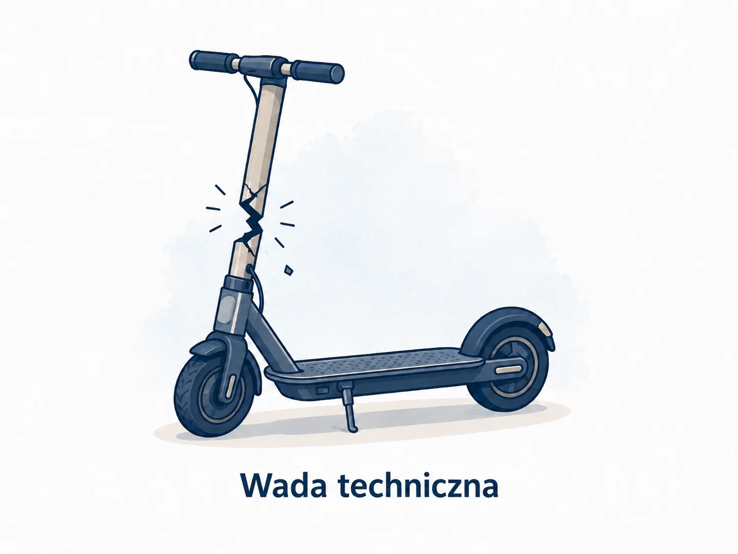 Hulajnoga elektryczna pękła albo była wadliwa - kto odpowiada?