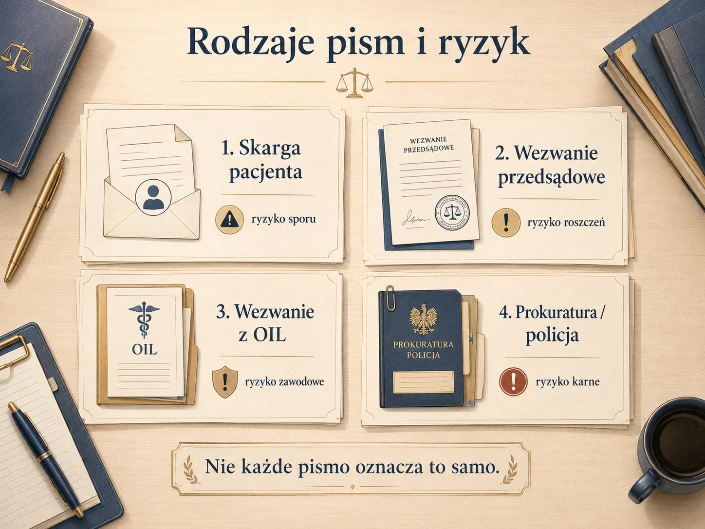 Kiedy pomoc radcy prawnego dla lekarzy i podmiotów leczniczych jest niezbędna? 