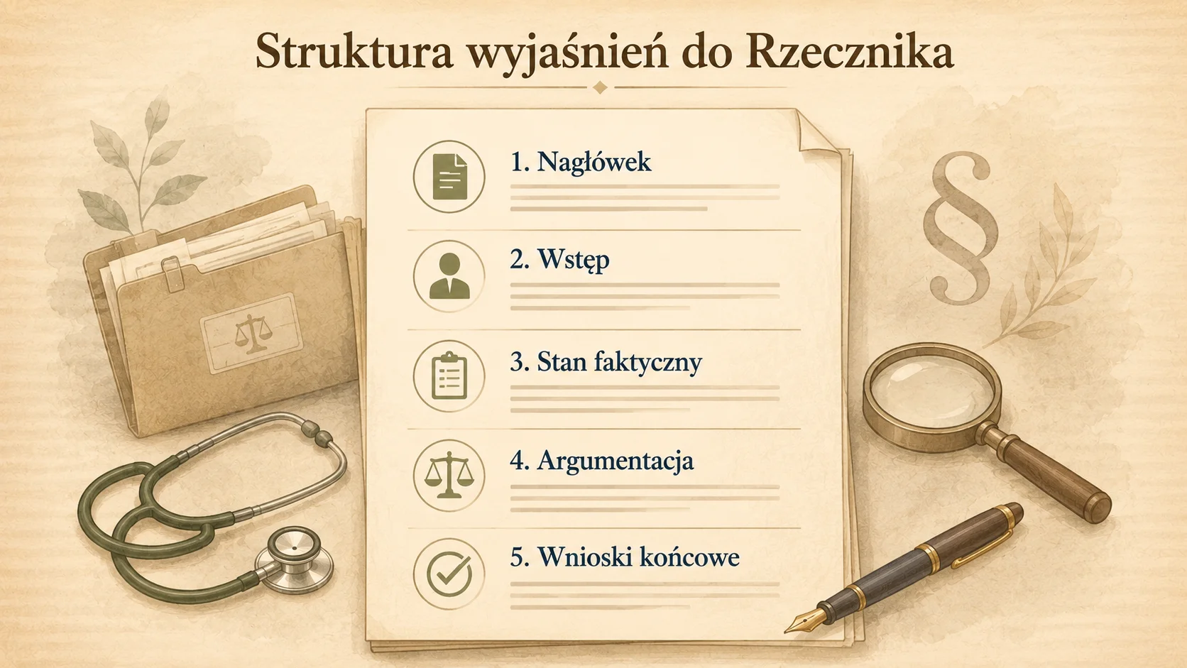 Strategia konstrukcji pisma wyjaśnienia do Rzecznika Odpowiedzialności Zawodowej
