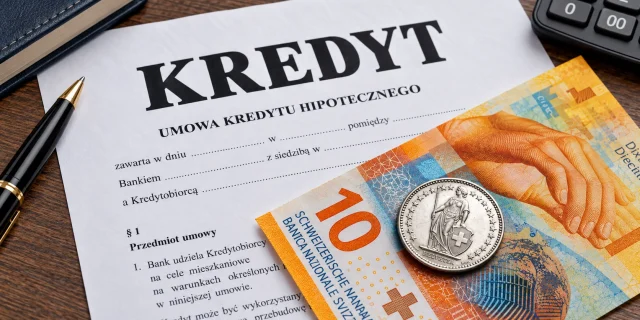 Umowa kredytu hipotecznego i franki szwajcarskie