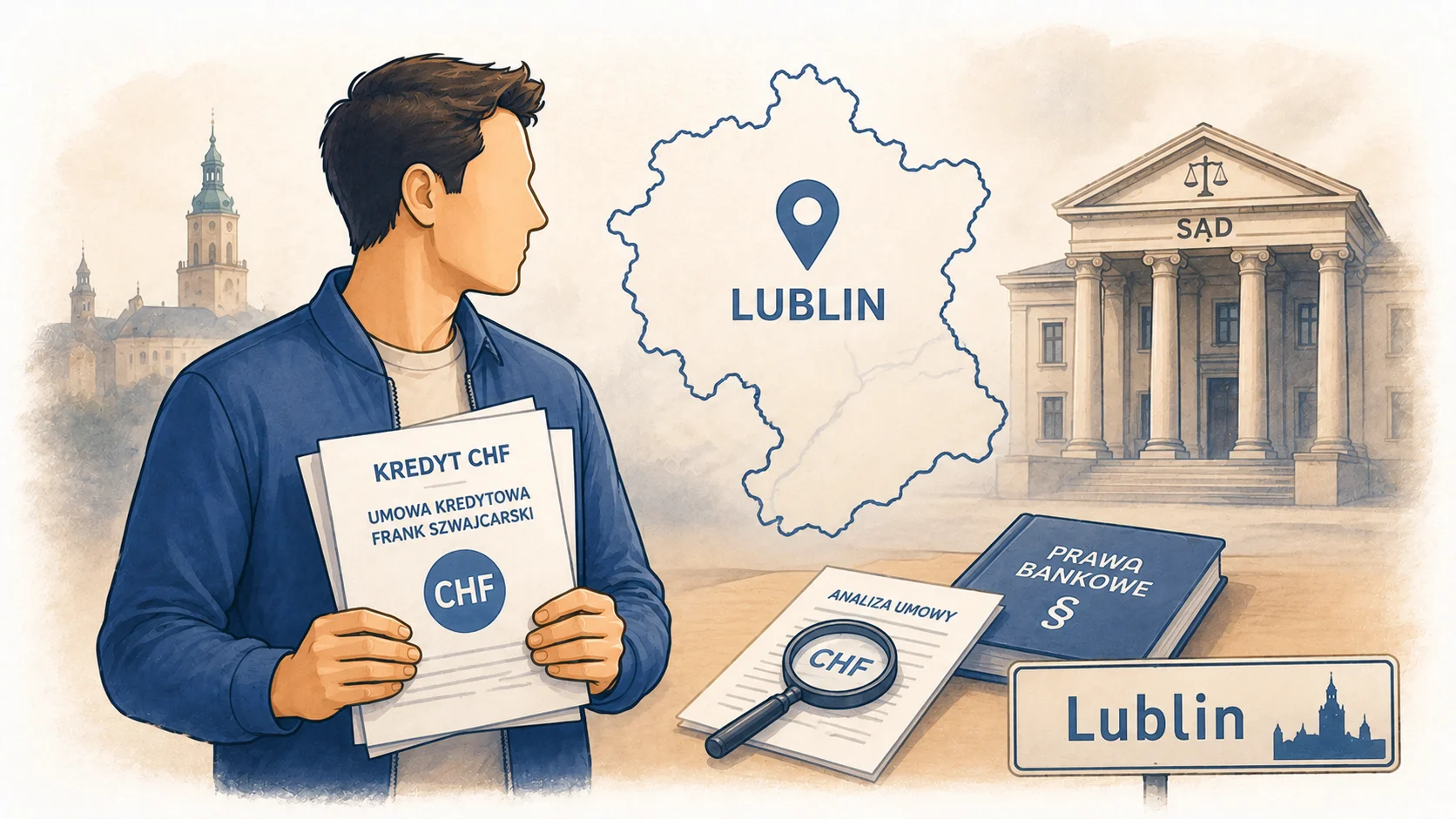 Pozew frankowy w Lublinie – jaki sąd może być właściwy?