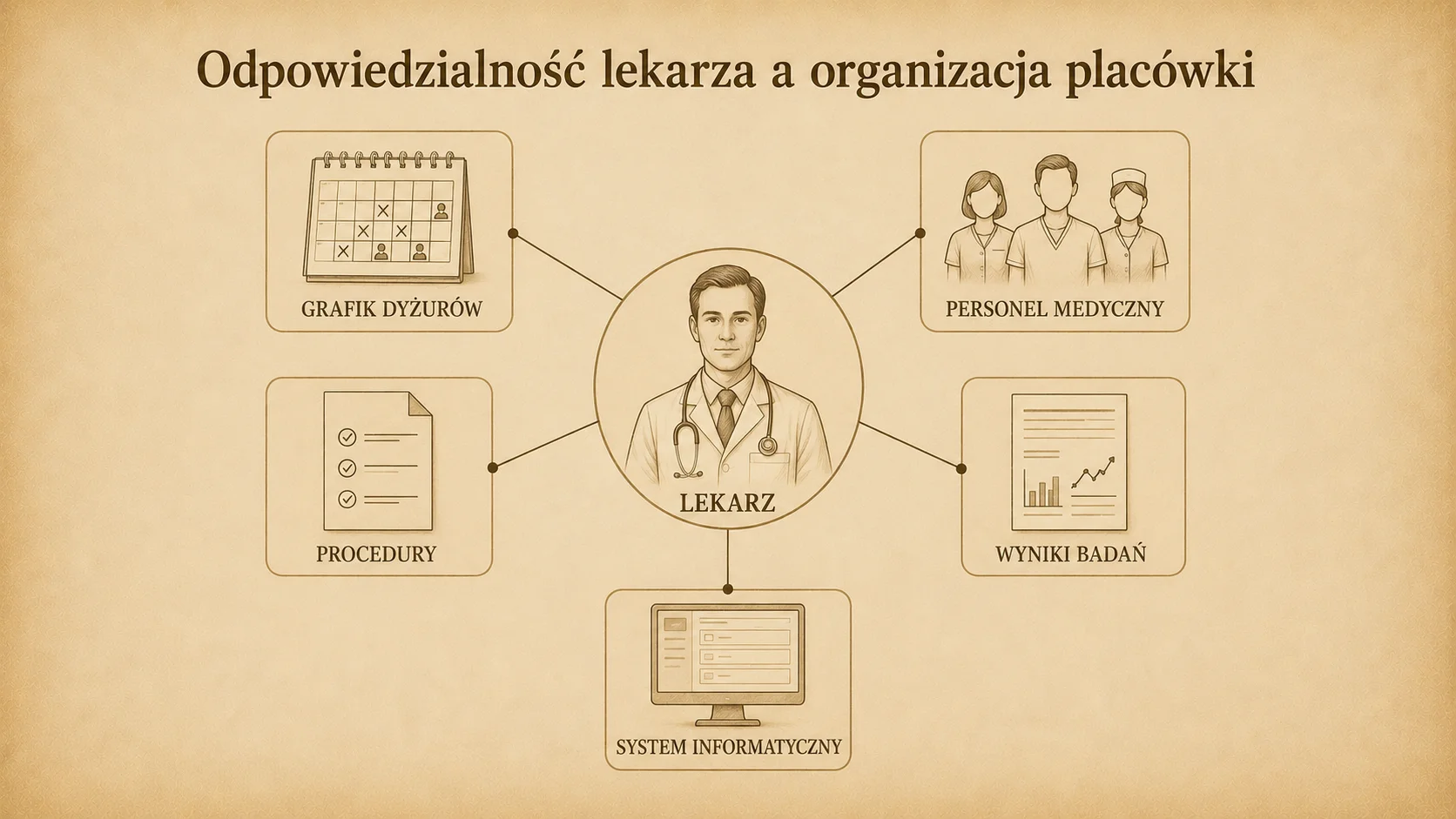 Odpowiedzialność lekarza a organizacja placówki medycznej