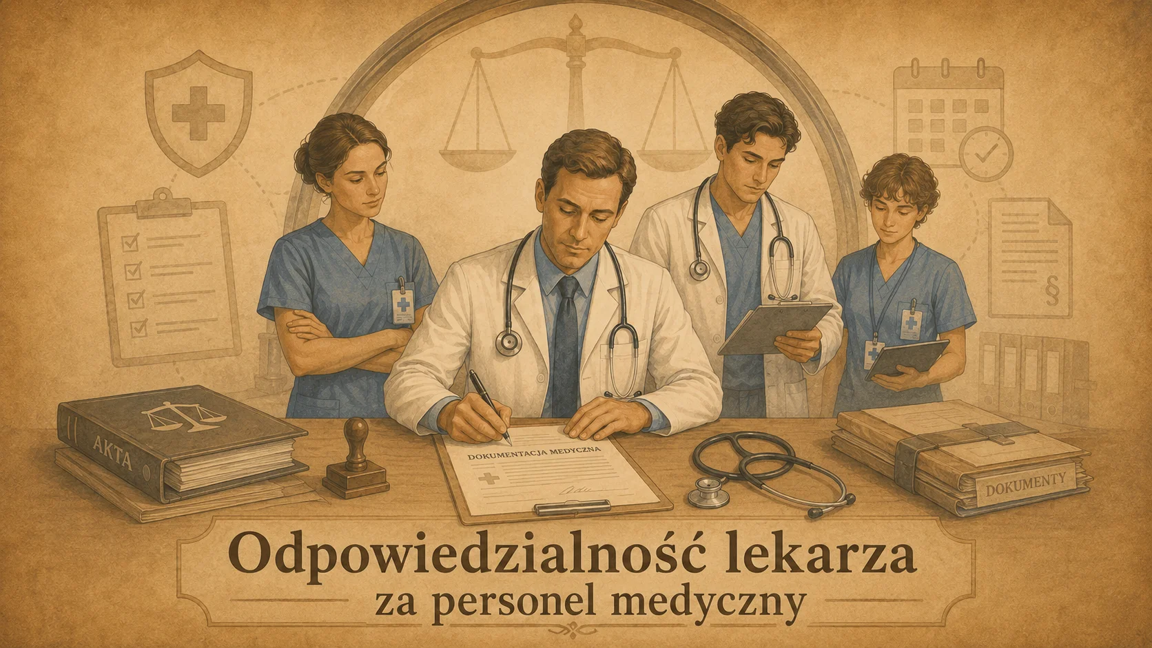 Odpowiedzialność lekarza za personel medyczny