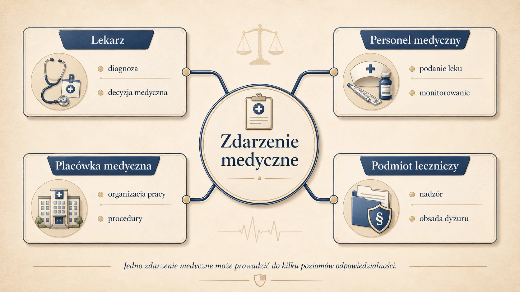 Mapa odpowiedzialności za zdarzenie medyczne